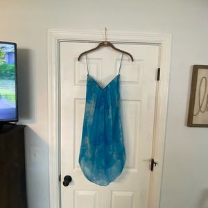 Alice and Olivia blue Tie Dye Dress